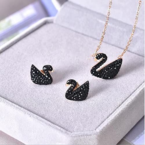 SWAN GOLDEN-BLACK SET
