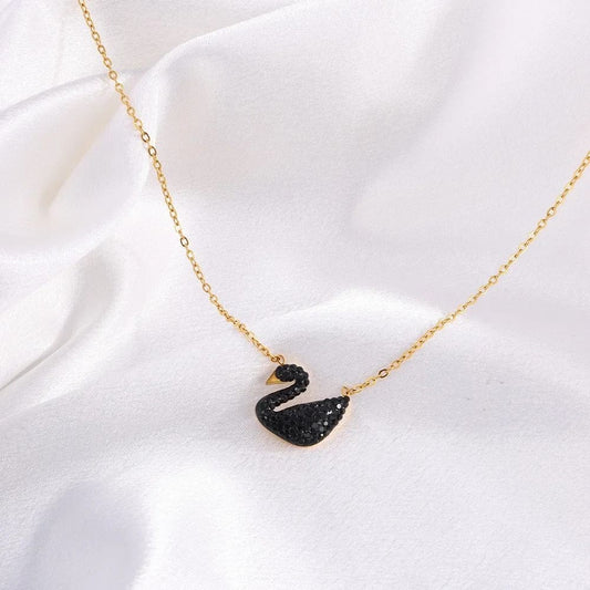SWAN GOLDEN-BLACK  SET